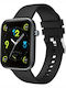 Colmi P15 Smartwatch με Παλμογράφο (Μαύρο)