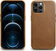 iCarer Oil Wax Back Cover Piele Maro (iPhone 13...