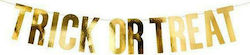 PartyDeco Trick or Treat Banner for Halloween Party Decorations