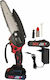 Ladderman Baumschneider Akku-Kettensäge 36V 2.856kg mit Schiene 15cm