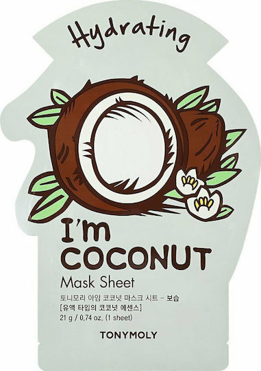 Tonymoly Ich Kokosnuss Stoffmaske 21gr