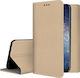 Forcell Smart Buchen Sie Synthetisches Leder Gold (Nokia 8.3)
