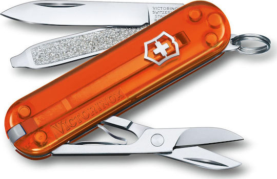Victorinox Classic SD Швейцарско ножче Оранжев