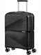 American Tourister Airconic Cabin Hard Suitcase Black with 4 Wheels Height 55cm