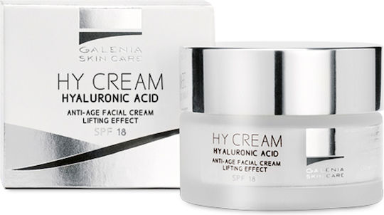 Cerion Hycream Αντιγηραντική Κρέμα Προσώπου Ημέρας με SPF18 με Υαλουρονικό Οξύ 50ml