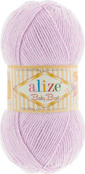 Alize Synthetic Knitting Yarn Baby Best 27 Ροζ 240m 100gr