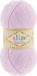 Alize Fir de tricotat Sintetic Baby Best 27 Ροζ 240m 100gr Best-27