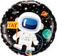 Balon Folie Rotund Multicolor Βirthday Astronaut 46buc