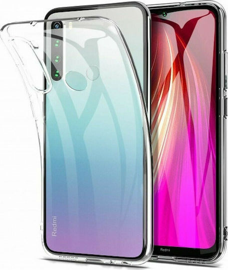 Forcell Antibacterial Back Cover Silicone Transparent (Redmi Note 8 Pro)