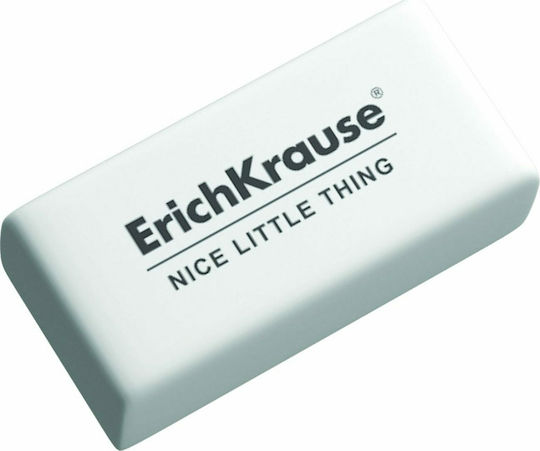 ErichKrause Eraser For Pencil and Pen Nice Little Thing 1pcs White