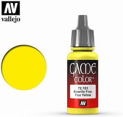 Acrylicos Vallejo Game Extra Opaque Fluorescent Yellow 17ml