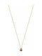 Luca Barra Gold Plated Steel Chain Kids Necklaces Ladybug JC105