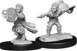 WizKids Pathfinder Deepcuts: Halfling Wizard Male Unpainted Figures 90260