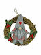 XMASfest Weihnachtsdekoration Kranz mit Durchmesser 22cm. mit Dwarf