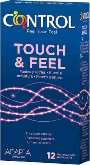 Control Feel Make Feel Condoms Touch & Feel 12 pcs 54mm Natural