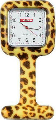 Gima Leopard Analog Nurse Watch Portable