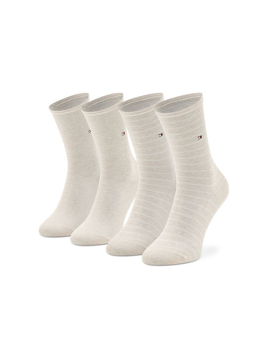 Tommy Hilfiger Women's Socks Beige 2Pack
