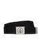 Volcom Circle Web Men's Fabric Webbing Belt Wide Belt Black