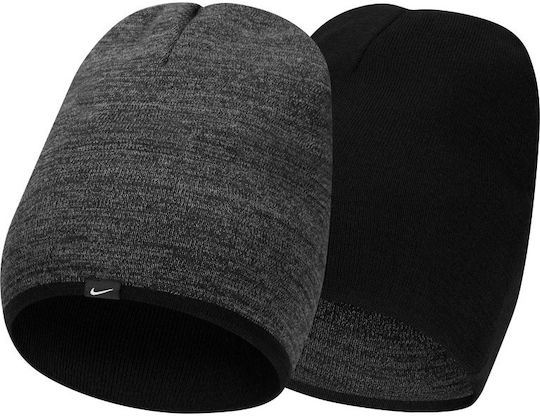 Sportswear Beanie Feminin Reversibil Căciulă Tricotat în culoarea Negru