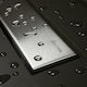 Karag Confluo Frameless Oțel inoxidabil Sifon Etaj cu Lungime 30cm Argint oțel inoxidabil