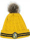 Harry Potter Hufflepuff Γυναικείος Pom Pom Beanie Σκούφος σε Κίτρινο χρώμα