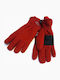 Polo Men's Fleece Gloves Red 9-41-009