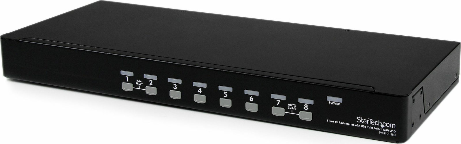 StarTech 8 Port 1U Rackmount USB KVM Switch with OSD Skroutz.gr