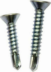 F.F. Group Drilling Screw Phillips Galvanized DIN 7504P with Diameter M3.5 and Length 19mm 1000pcs