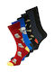 Jack & Jones Bărbați Șosete Multicolor 5Pachet