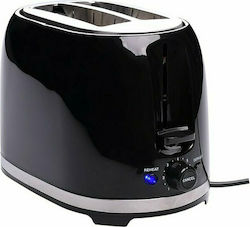 Lafe TSB003B Toaster 2 Schlitze 800W Schwarz