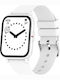 Colmi P8 Mix Smartwatch με Παλμογράφο (Λευκό)