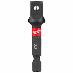 Milwaukee Shockwave Adaptor Cu Priză HEX Și Priză 3/8''