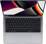 Apple MacBook Pro 14" (2021) (M1-Pro 8-core/16GB/512GB) Space Gray