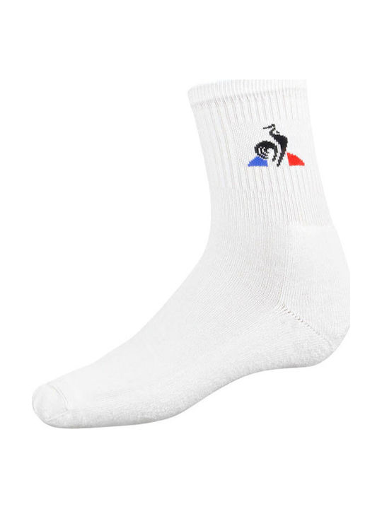 Le Coq Sportif N 1 Chaussettes Κάλτσες για Τέννις Λευκές 1 Ζεύγος