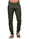 Trousers Chino Elastic in Regular Fit Khaki