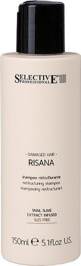 Selective Professional Damaged Hair Risana Restructuring Shampoos Reconstruction/Nourishment for Damaged Hair 150ml