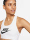 Swoosh Futura GX Women's Sports Bra without Padding White