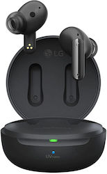 LG Tone Free FP8 In-ear Bluetooth Handsfree Căști cu rezistență la transpirație și husă de încărcare Black Charcoal