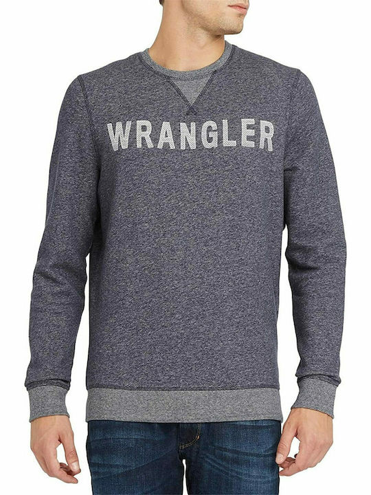 Wrangler Ανδρικό Φούτερ Navy Μπλε