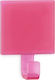 Inofix 2305-9 Κρεμαστράκι με Αυτοκόλλητο Πλαστικό Ροζ