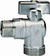 Cimberio Βάνα / Διακόπτης Γωνιακός 1/2"x1/2" Σφαιρικός 1/2 x 1/2