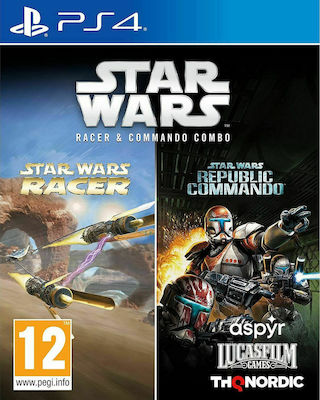 Star Wars Racer & Commando Combo PS4 Spiel