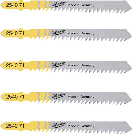Milwaukee T111C Blade for Wood 75mm 5pcs
