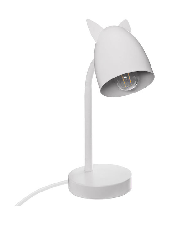 Atmosphera Kids Portable Lamp Ears White 12.5x18x31εκ.