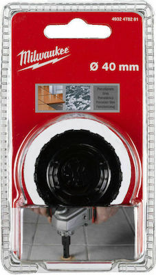 Milwaukee Diamond Broach Cutter Set M14 Dry Cutting with Diameter 40mm for Metal and Tile