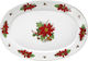 Cryspo Trio Christmas Platter Porcelain White D33cm.