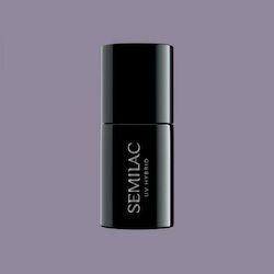 Semilac Semi-Permanent Nail Polish 374 Dusty Purple 7ml