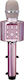 Lenco Wireless Karaoke Microphone in Pink Color