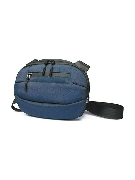 Ozuko 9396 Ανδρική Τσάντα Ώμου / Χιαστί σε Μπλε χρώμα