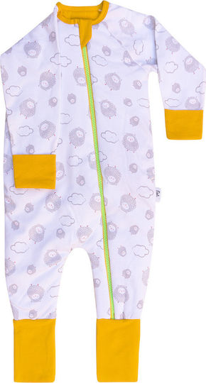 Owli Iarna Sac de dormit cu picioare Sheep 2.7 tog Yellow